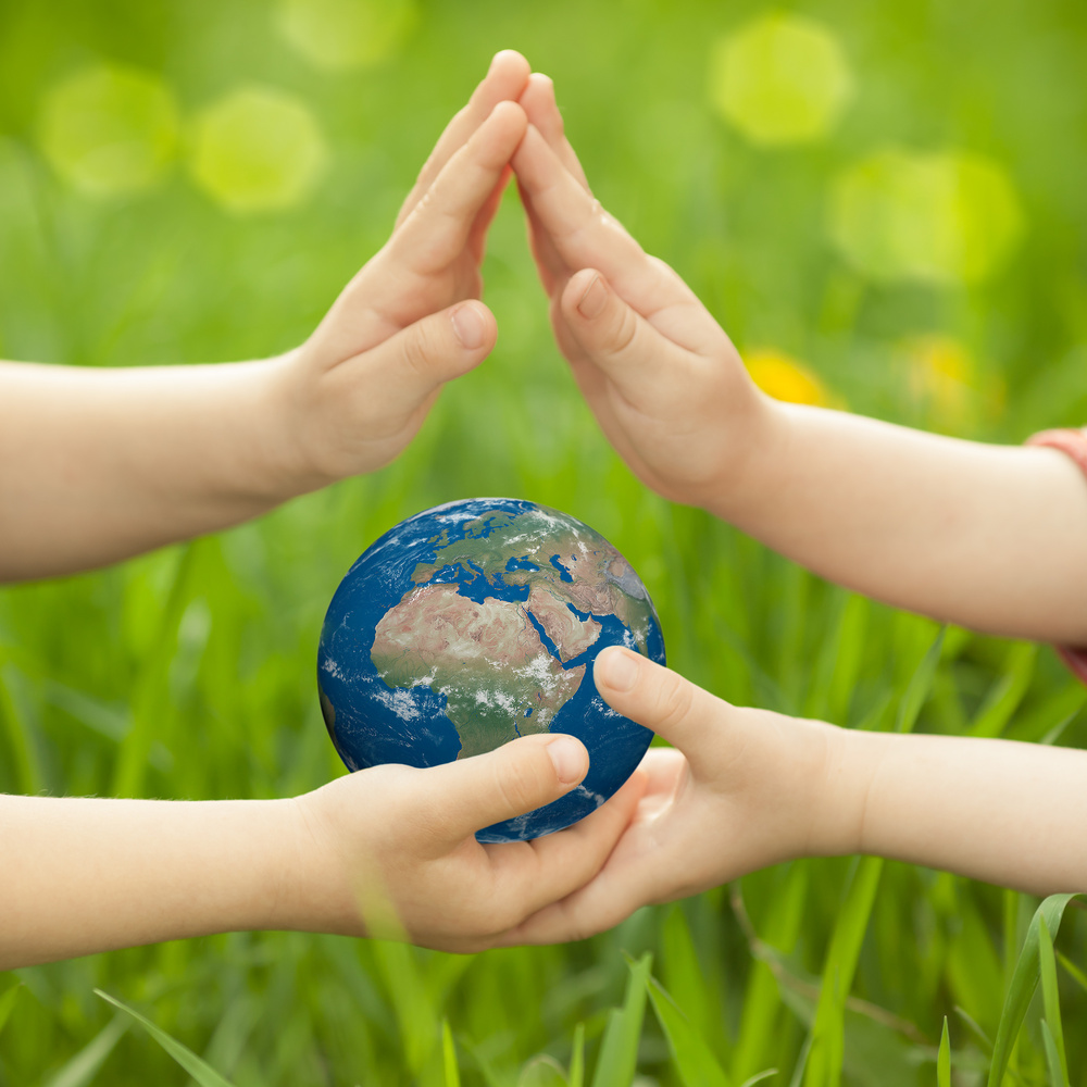 Earth in Children Hands